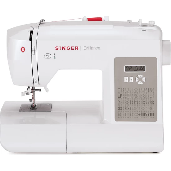 SINGER 6180 Beyaz Brilliance Dikiş Makinesi 